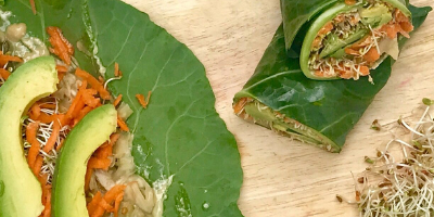 VEGETABLE MEDLEY COLLARD WRAP