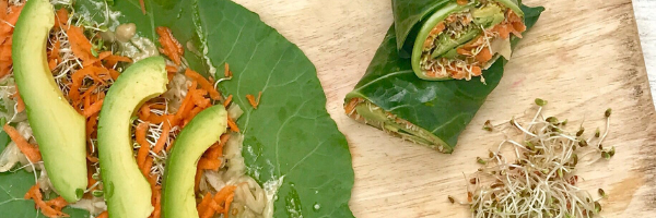 VEGETABLE MEDLEY COLLARD WRAP