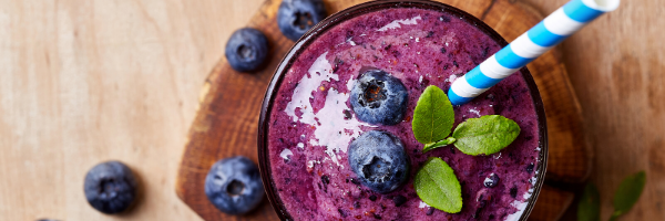 BLUEBERRY SUPERFOOD SMOOTHIE BLISS