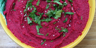 ROASTED BEET AND CARROT HUMMUS