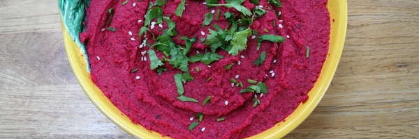 ROASTED BEET AND CARROT HUMMUS