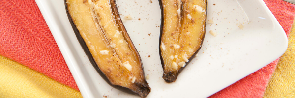 SPICED BAKED BANANAS